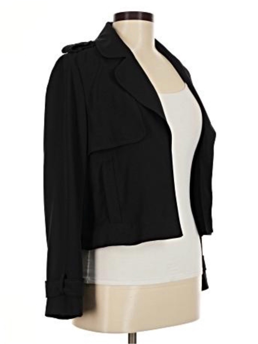 ASOS Black Cropped Blazer Jacket